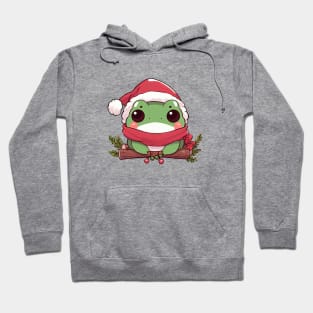 Cute Christmas Mini Frog Hoodie